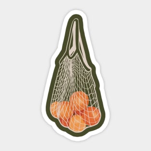 Farmers Market Oranges Sticker